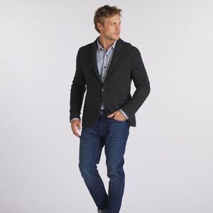 Grayers Hutton Wool Twill Sport Coat - Charcoal Gray Blazer size L NWT